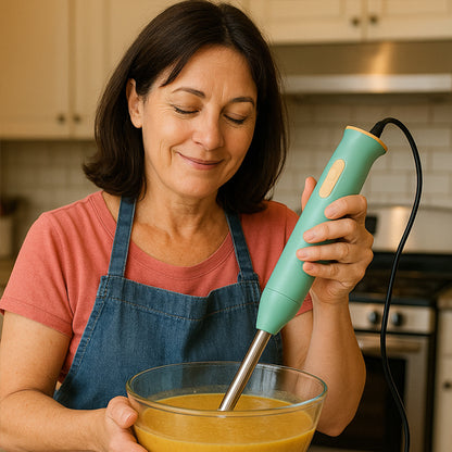 mixeur plongeant soupe portable