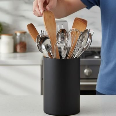 Pot ustensiles cuisine | Modern - Home - Rayonnour