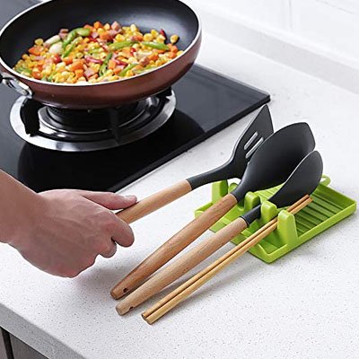 Repose cuillère multifonction et pratique