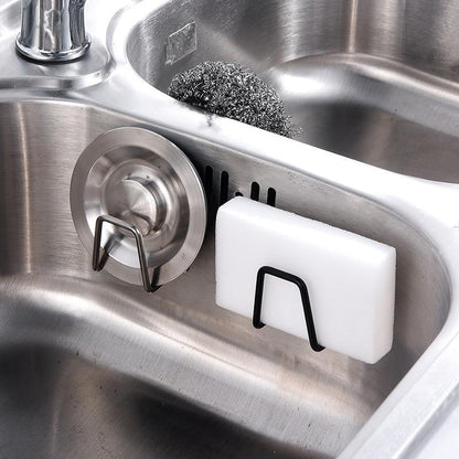 SpongeHolder™ - Égouttoir auto-adhésif en acier | Cuisine - Rayonnour